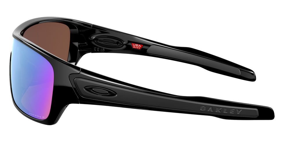 OAKLEY OO9307 Turbine Rotor 930708 132 - Polished Black / Prizm Deep Water Polarized #id:oo9307930708_s:100110