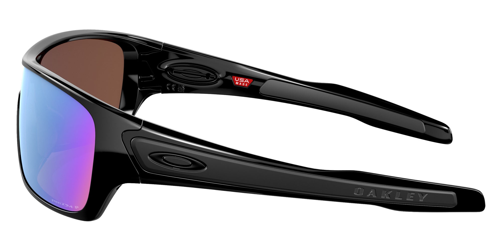 OAKLEY OO9307 Turbine Rotor 930708 132 - Polished Black / Prizm Deep Water Polarized #id:oo9307930708_s:100110