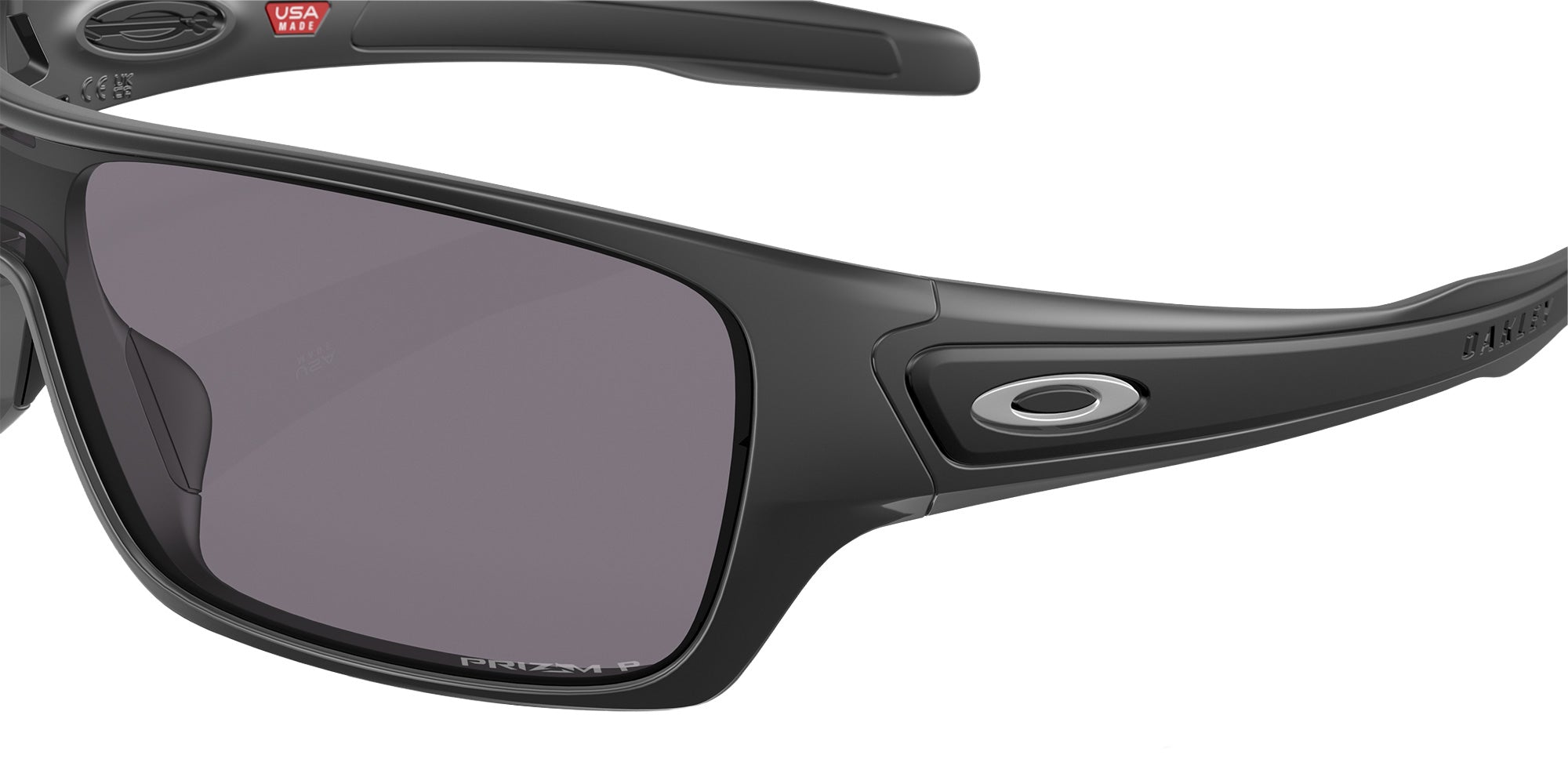 OAKLEY OO9307 Turbine Rotor 930728 132 - Matte Black / Prizm Gray Polarized #id:oo9307930728_s:102130