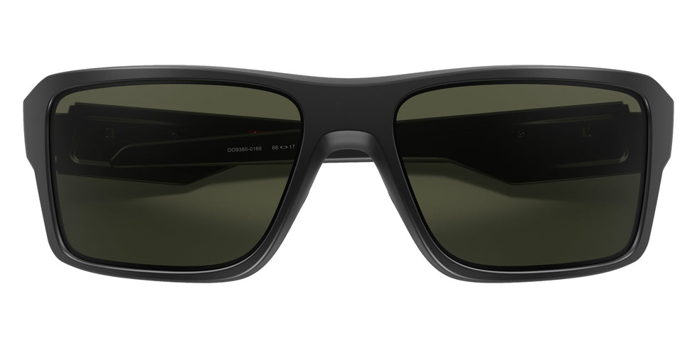 OAKLEY OO9380 Double Edge 938001 66 - Matte Black / Dark Gray #id:oo9380938001_s:100125
