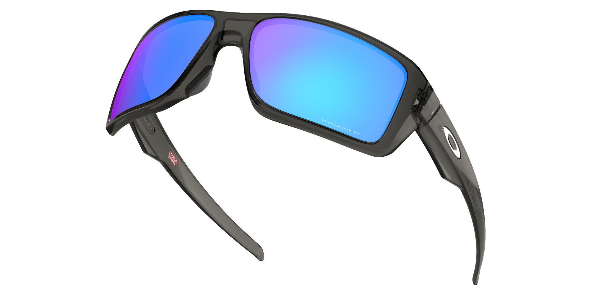 OAKLEY OO9380 Double Edge 938006 66 - Gray Smoke / Prizm Sapphire Polarized #id:oo9380938006_s:100120