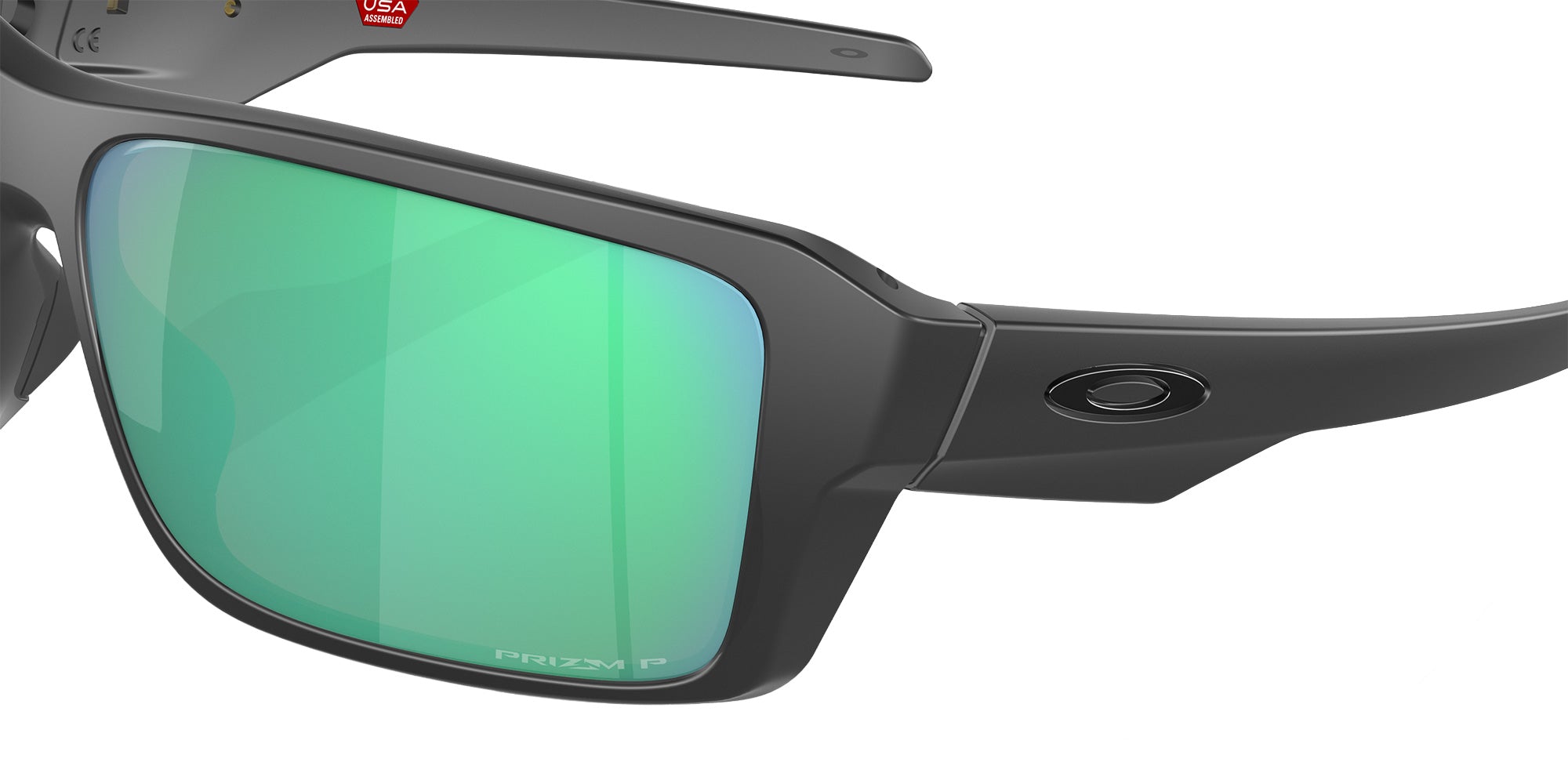 OAKLEY OO9380 Standard Issue Double Edge Prizm��� Maritime 938009 66 - Matte Black / Prizm Maritime Polarized Mirrored #id:oo9380938009_s:100130