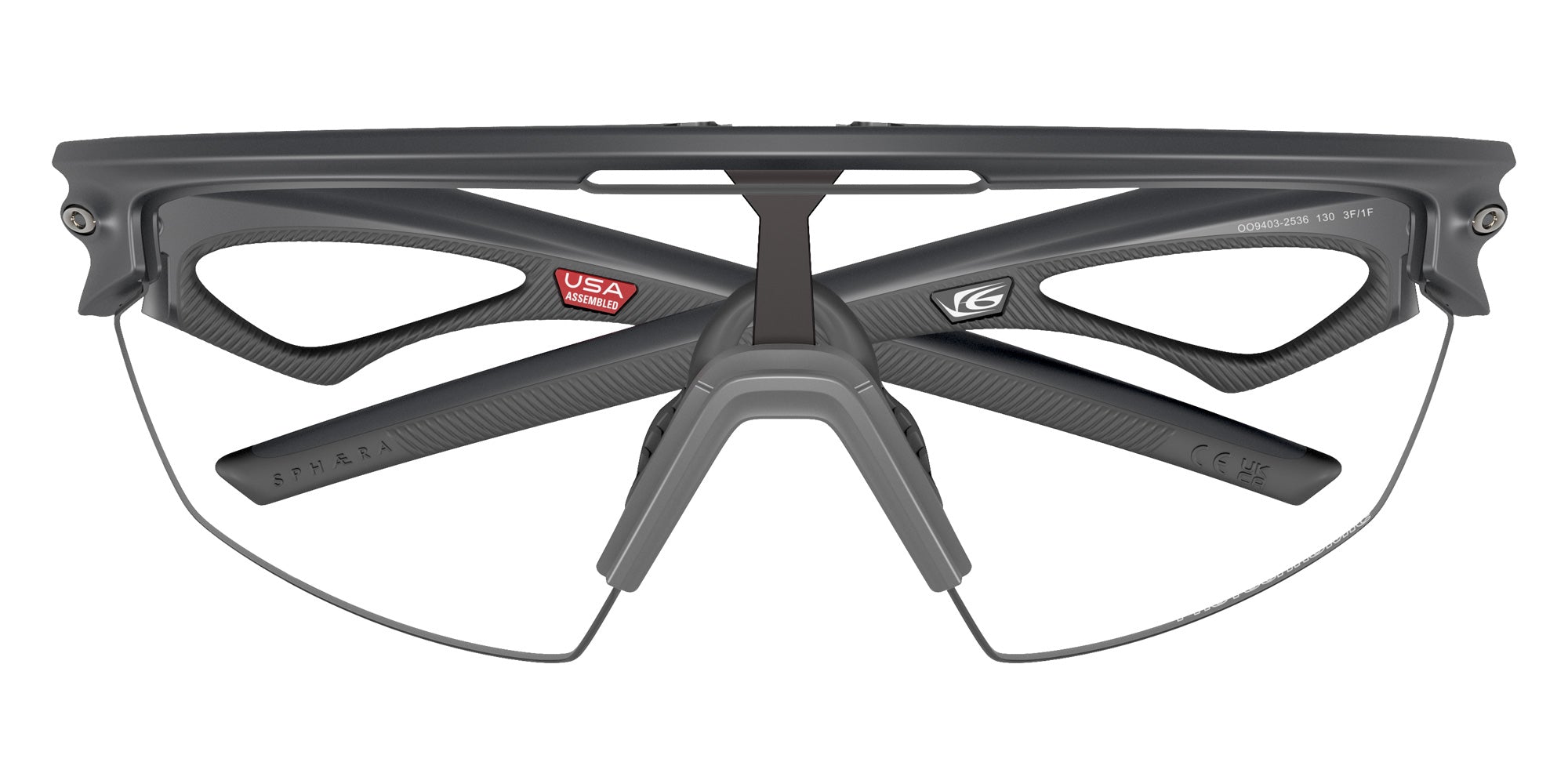 OAKLEY OO9403 Sphaera Carbon Photochromic 940325 136 - Carbon #id:oo9403940325_s:100140