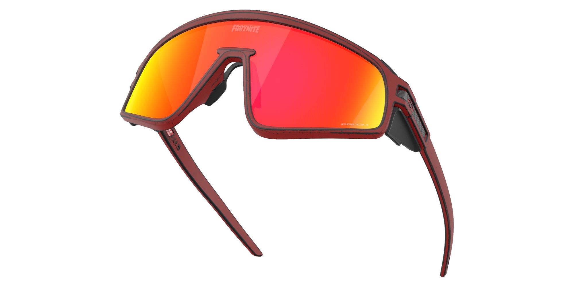OAKLEY OO9404 Oakley X Fortnite��� Red Knight Latch��� Panel 940423 135 - Raceworn Red Knight / Prizm Ruby Mirrored #id:oo9404940423_s:100125