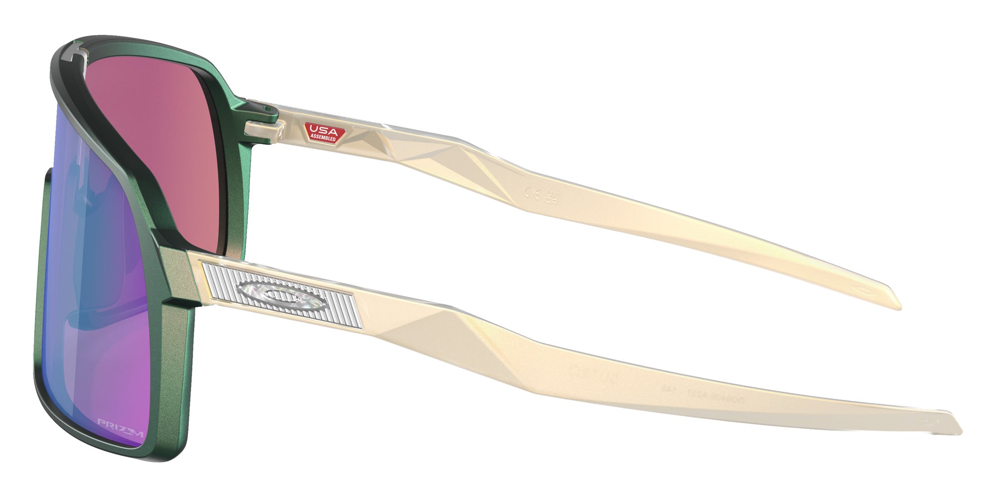 OAKLEY OO9406 Sutro Discover Collection 9406A2 137 - Matte Silver Green Colorshift #id:oo94069406a2_s:100110