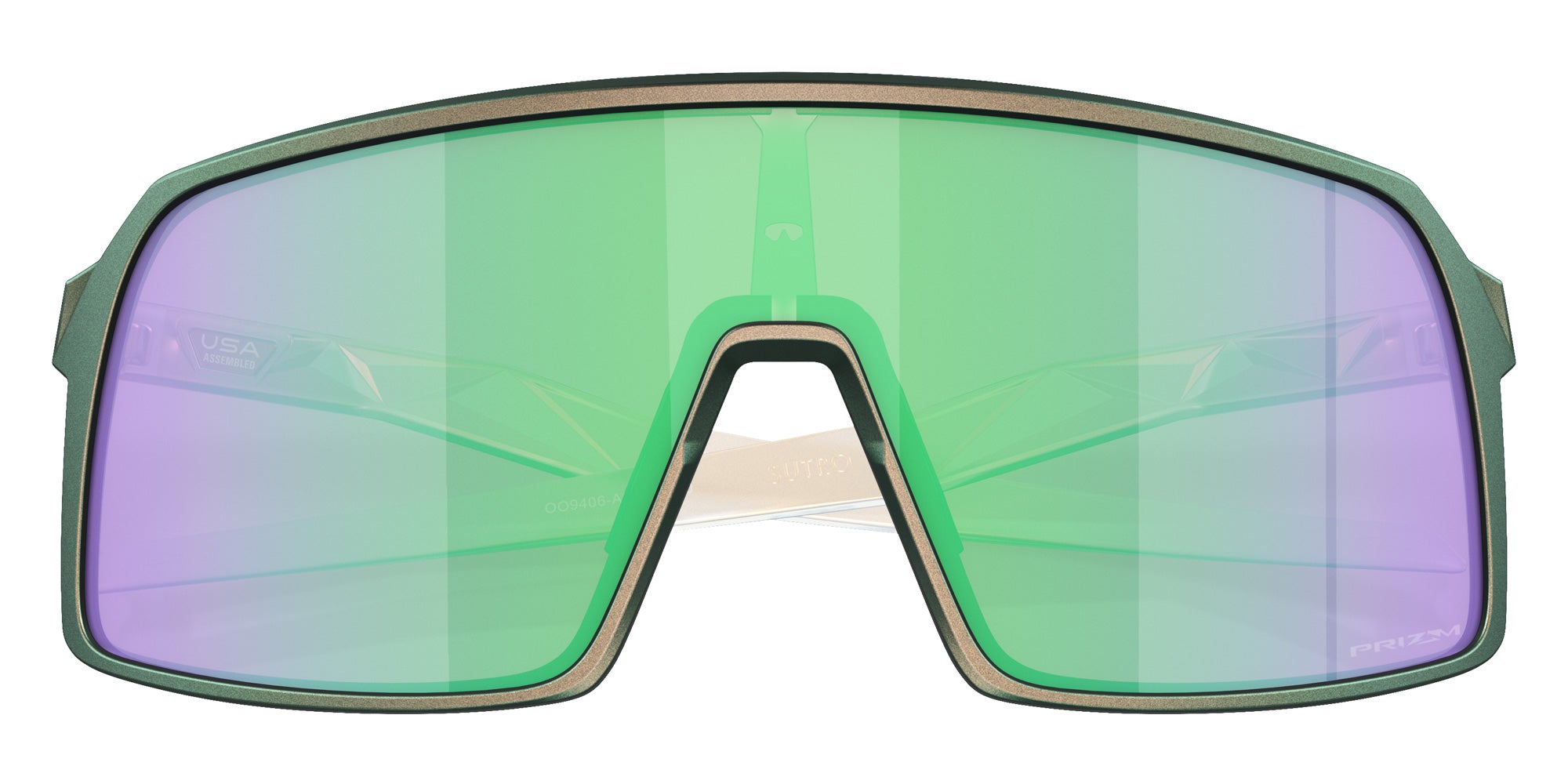 OAKLEY OO9406 Sutro Discover Collection 9406A2 137 - Matte Silver Green Colorshift #id:oo94069406a2_s:100120