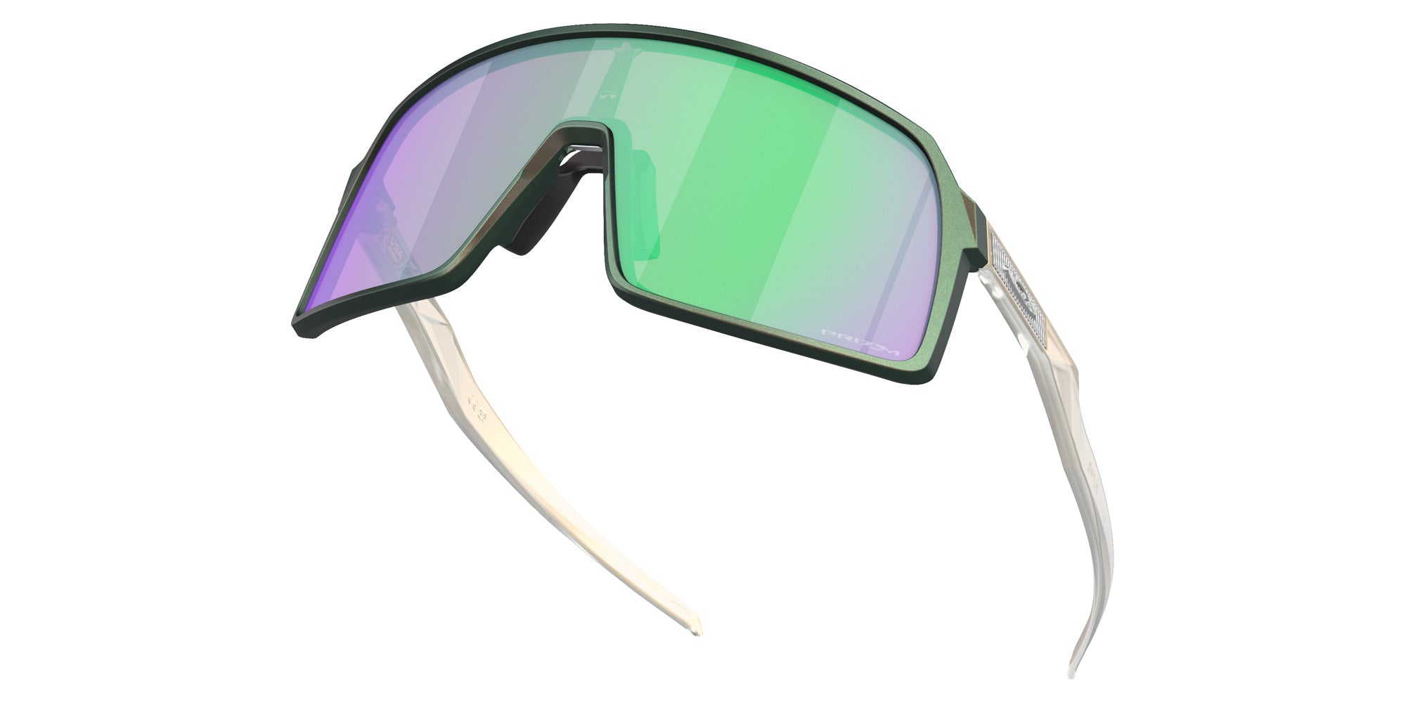 OAKLEY OO9406 Sutro Discover Collection 9406A2 137 - Matte Silver Green Colorshift #id:oo94069406a2_s:100125