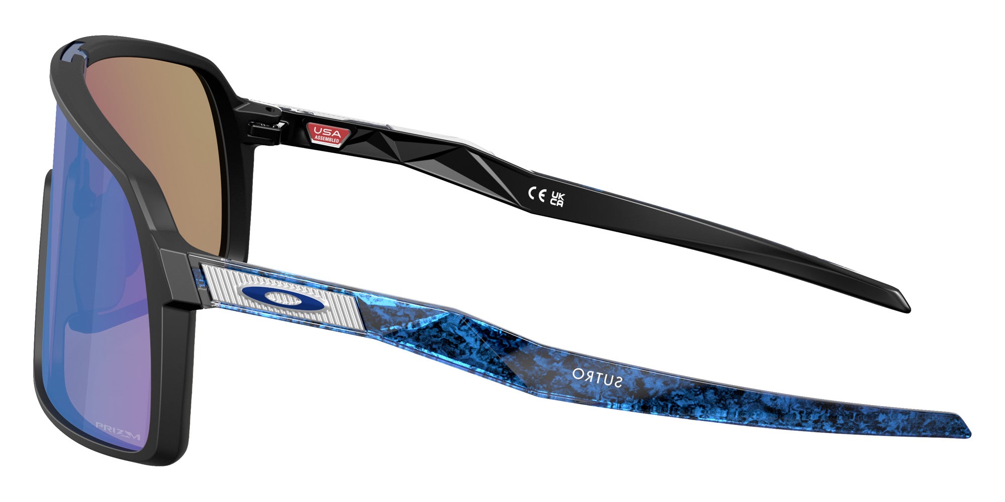 OAKLEY OO9406 Sutro Fathom 9406C0 137 - Matte Black / Prizm Sapphire Mirrored #id:oo94069406c0_s:100110