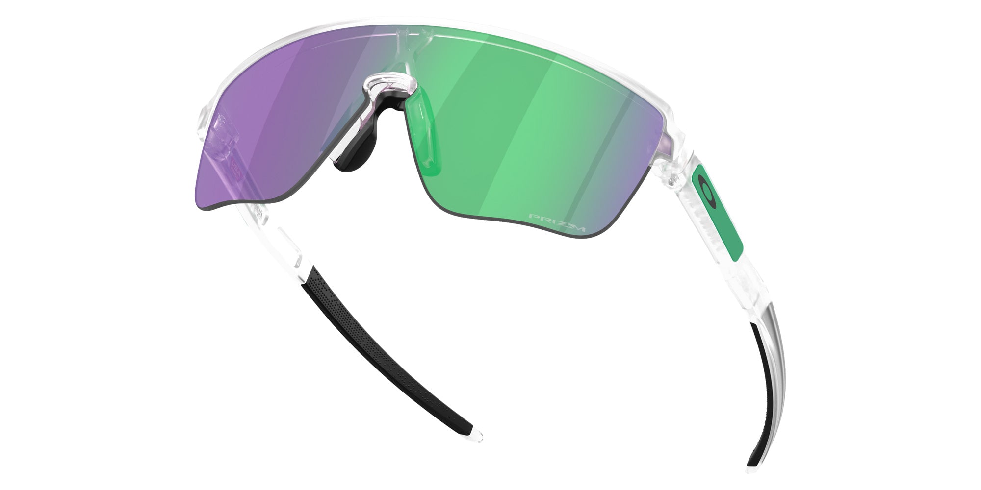 OAKLEY OO9415 Corridor SQ 941512 142 - Matte Clear / Prizm Jade Mirrored #id:oo9415941512_s:100120