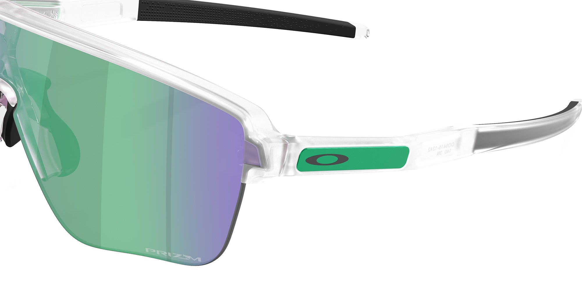 OAKLEY OO9415 Corridor SQ 941512 142 - Matte Clear / Prizm Jade Mirrored #id:oo9415941512_s:100125