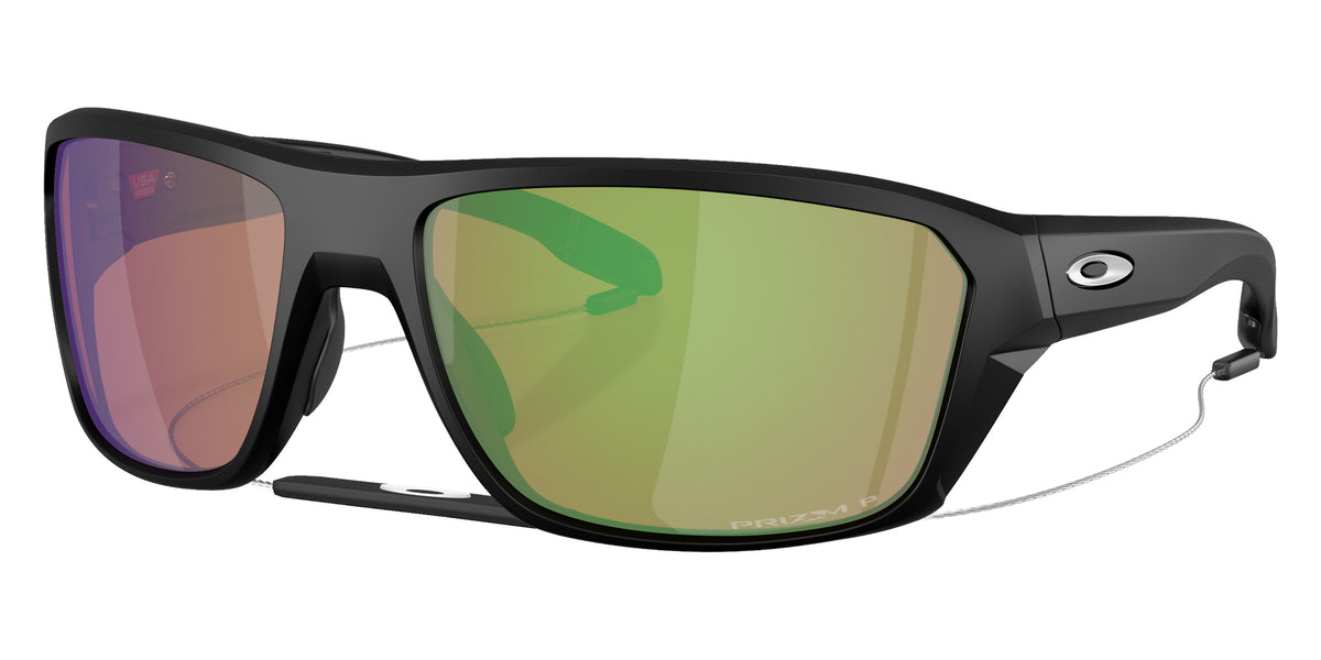 OAKLEY OO9416 Split Shot 941640 64 - Matte Black / Prizm Shallow Water Polarized Mirrored #id:oo9416941640_s:100105