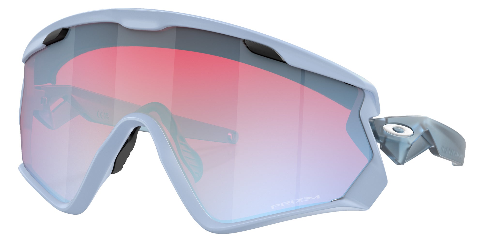 OAKLEY OO9418 Wind Jacket�� 2.0 941827 145 - Matte Translucent Stonewash / Prizm Snow Sapphire Mirrored #id:oo9418941827_s:100105