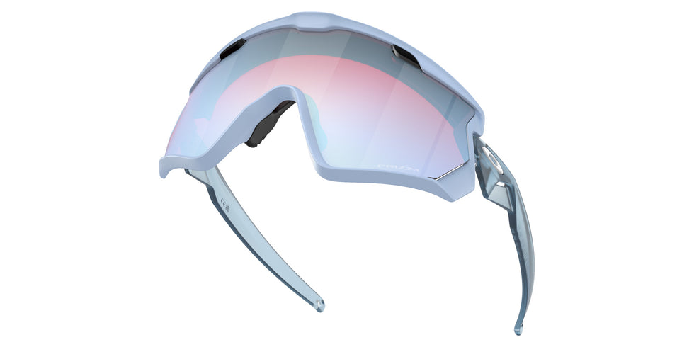 OAKLEY OO9418 Wind Jacket�� 2.0 941827 145 - Matte Translucent Stonewash / Prizm Snow Sapphire Mirrored #id:oo9418941827_s:100125