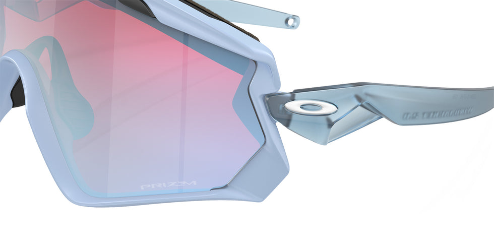 OAKLEY OO9418 Wind Jacket�� 2.0 941827 145 - Matte Translucent Stonewash / Prizm Snow Sapphire Mirrored #id:oo9418941827_s:100130