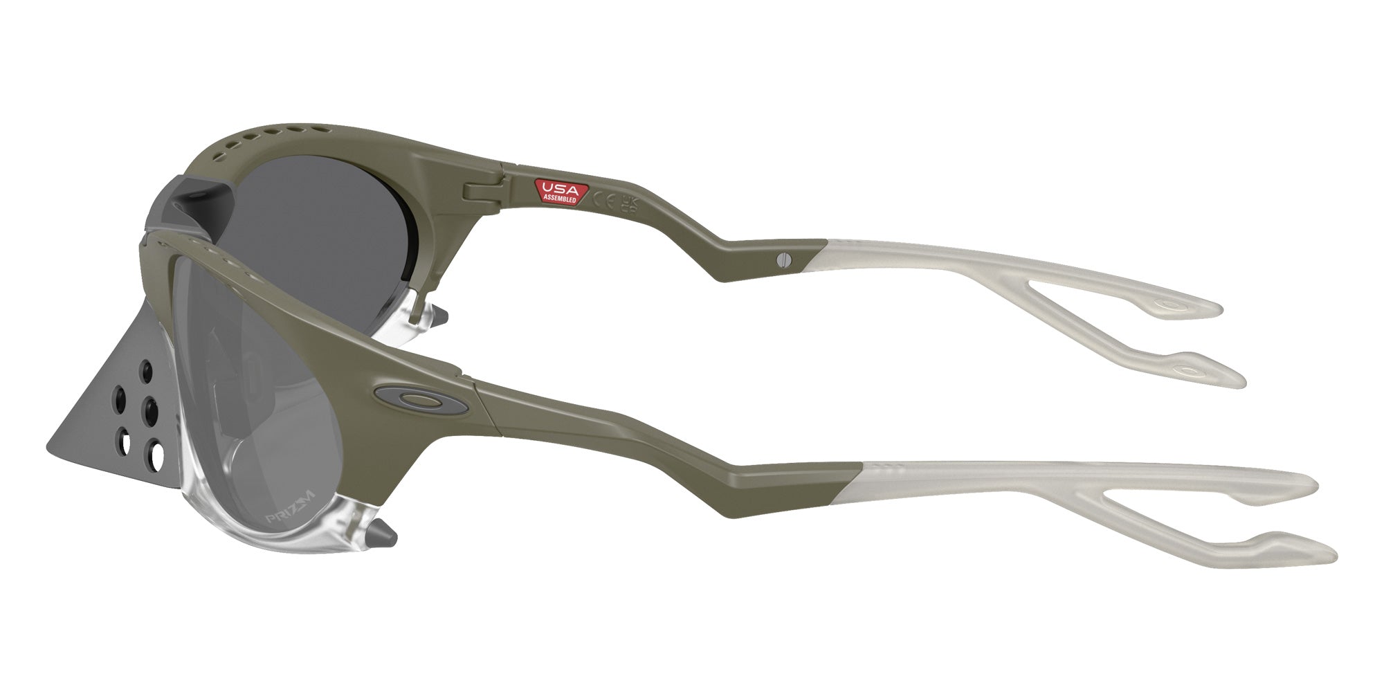 OAKLEY OO9437 Plantaris Latitude 943707 63 - Matte Moss Green / Prizm Black Mirrored #id:oo9437943707_s:100110