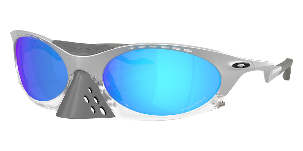 OAKLEY OO9437 Plantaris 943713 63 - X-silver / Prizm Sapphire Mirrored #id:oo9437943713_s:100105
