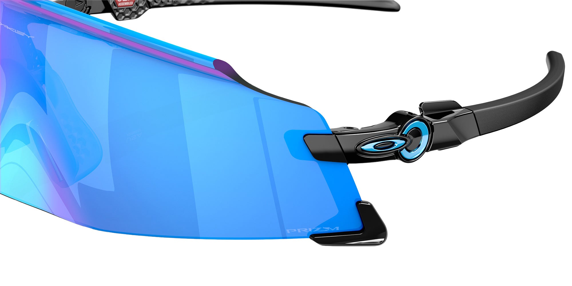 OAKLEY OO9455M Kato 945503 149 - Polished Black / Prizm Sapphire Mirrored #id:oo9455m945503_s:104130