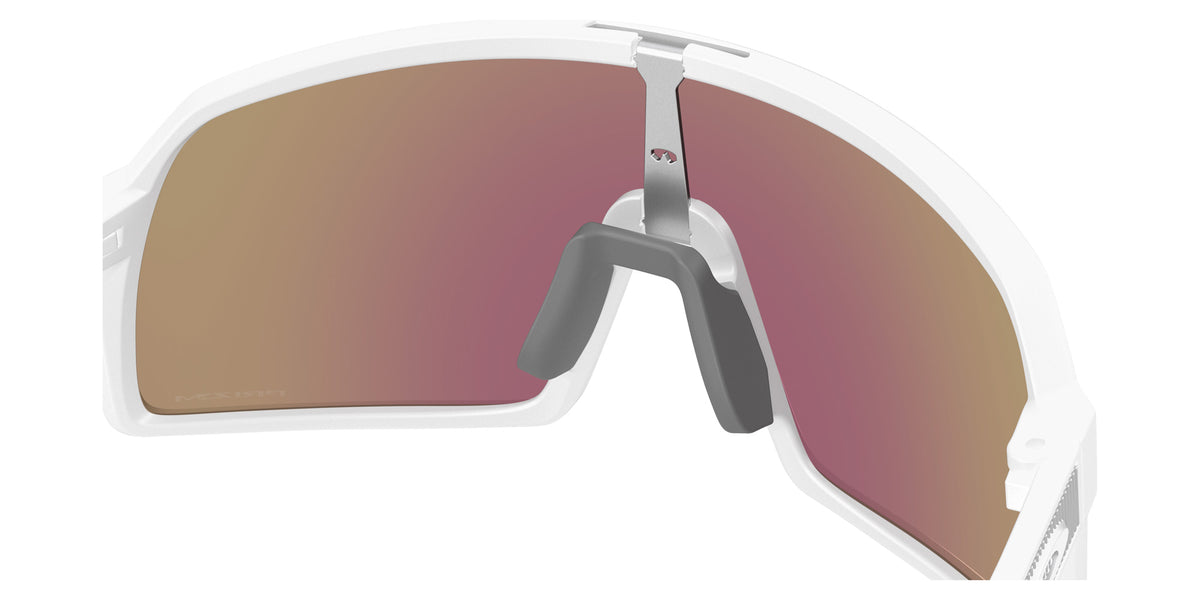 OAKLEY OO9462 Sutro S 946215 128 - Matte White / Prizm Sapphire Mirrored #id:oo9462946215_s:100130