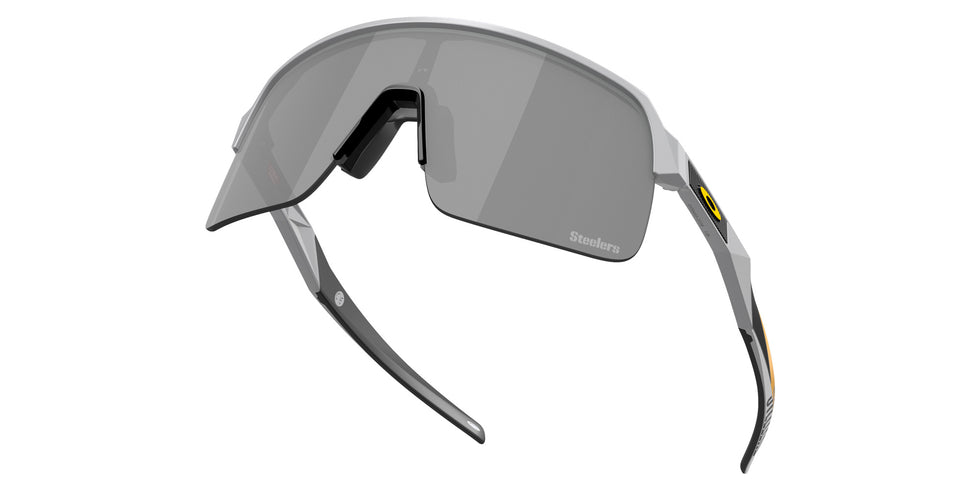 OAKLEY OO9463 Pittsburgh Steelers Sutro Lite 946337 139 - Matte Fog / Prizm Black Mirrored #id:oo9463946337_s:100120