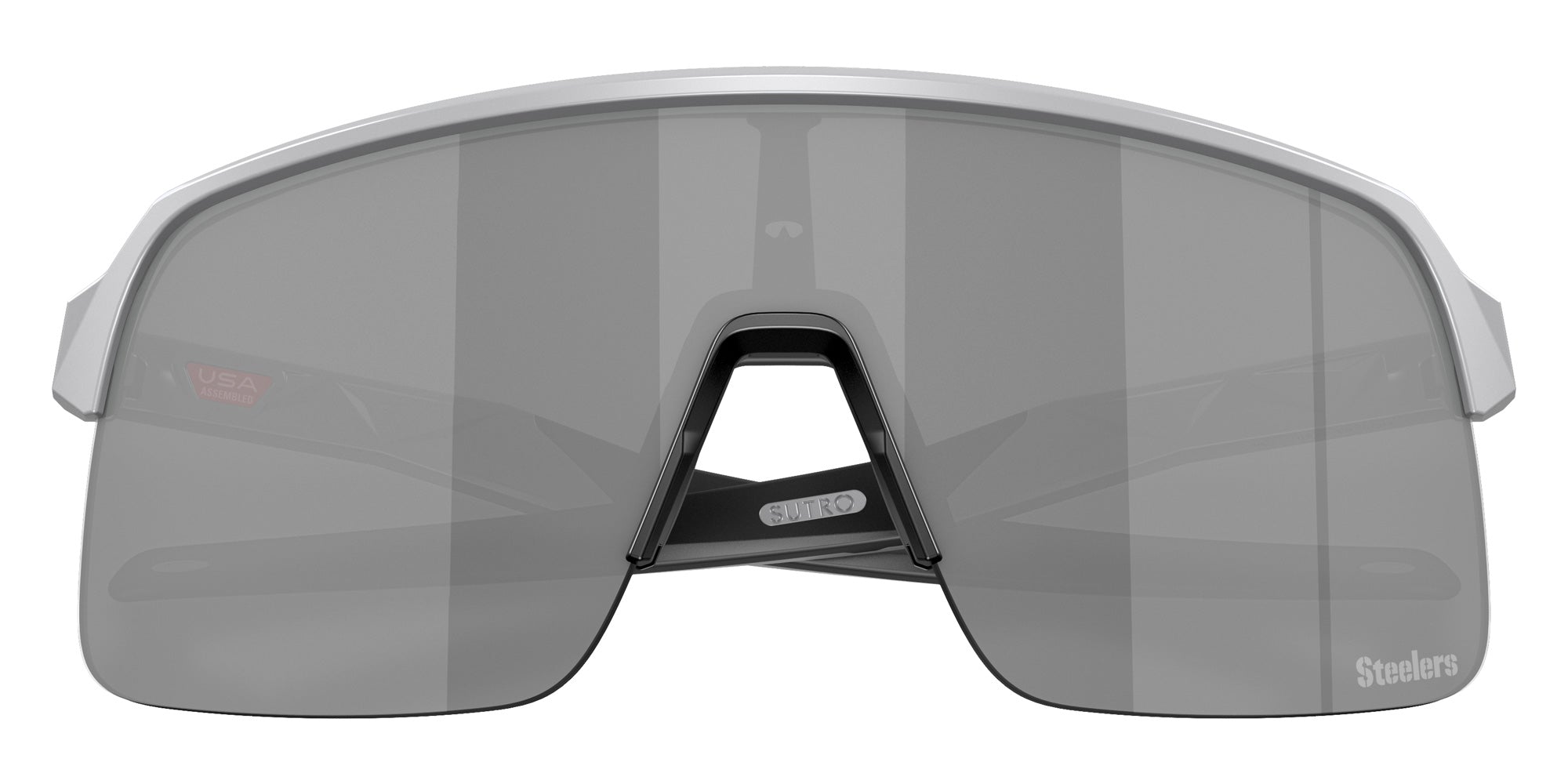 OAKLEY OO9463 Pittsburgh Steelers Sutro Lite 946337 139 - Matte Fog / Prizm Black Mirrored #id:oo9463946337_s:100135