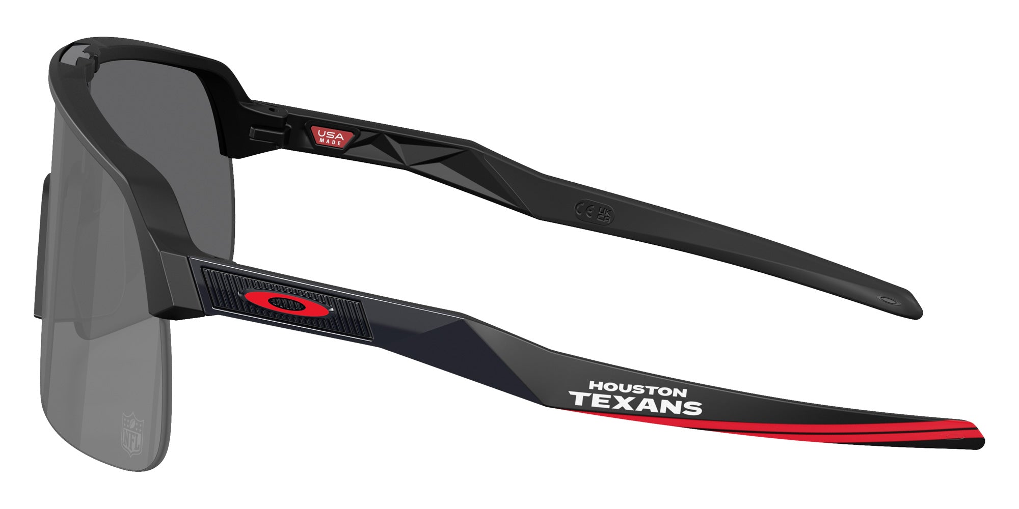 OAKLEY OO9463 Houston Texans Sutro Lite 946393 139 - Matte Black / Prizm Black Mirrored #id:oo9463946393_s:100110