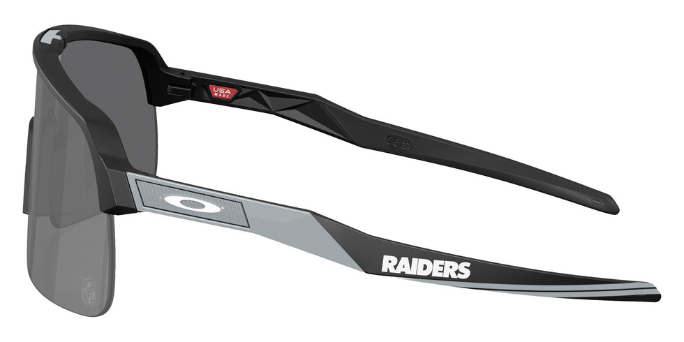 OAKLEY OO9463 Las Vegas Raiders Sutro Lite 946399 139 - Matte Black / Prizm Black Mirrored #id:oo9463946399_s:100110