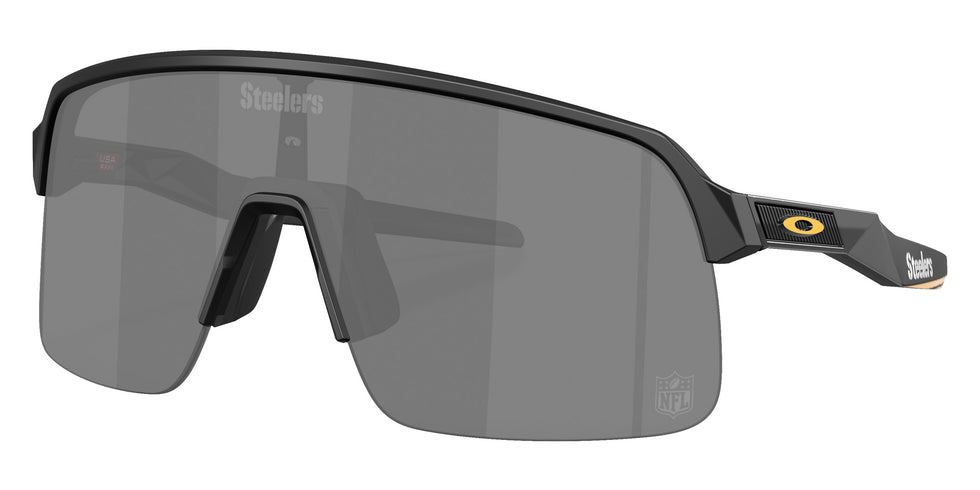 OAKLEY OO9463 Pittsburgh Steelers Sutro Lite 9463A7 139 - Matte Black / Prizm Black Mirrored #id:oo94639463a7_s:100105