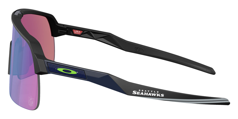 OAKLEY OO9463 Seattle Seahawks Sutro Lite 9463A8 139 - Matte Black / Prizm Road Jade Mirrored #id:oo94639463a8_s:100110
