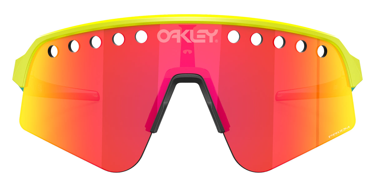 OAKLEY OO9465 Sutro��� Lite Sweep (Vented) 946506 139 - Tennis Ball Yellow / Prizm Ruby Mirrored #id:oo9465946506_s:100100
