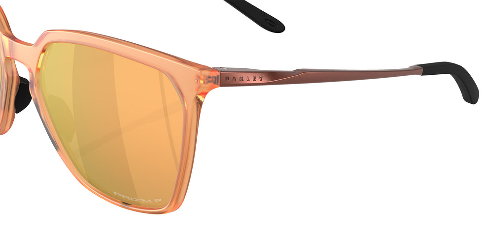 OAKLEY OO9480 Sielo SQ 948004 57 - Matte Transparent Ginger / Prizm Rose Gold Polarized Mirrored #id:oo9480948004_s:104130