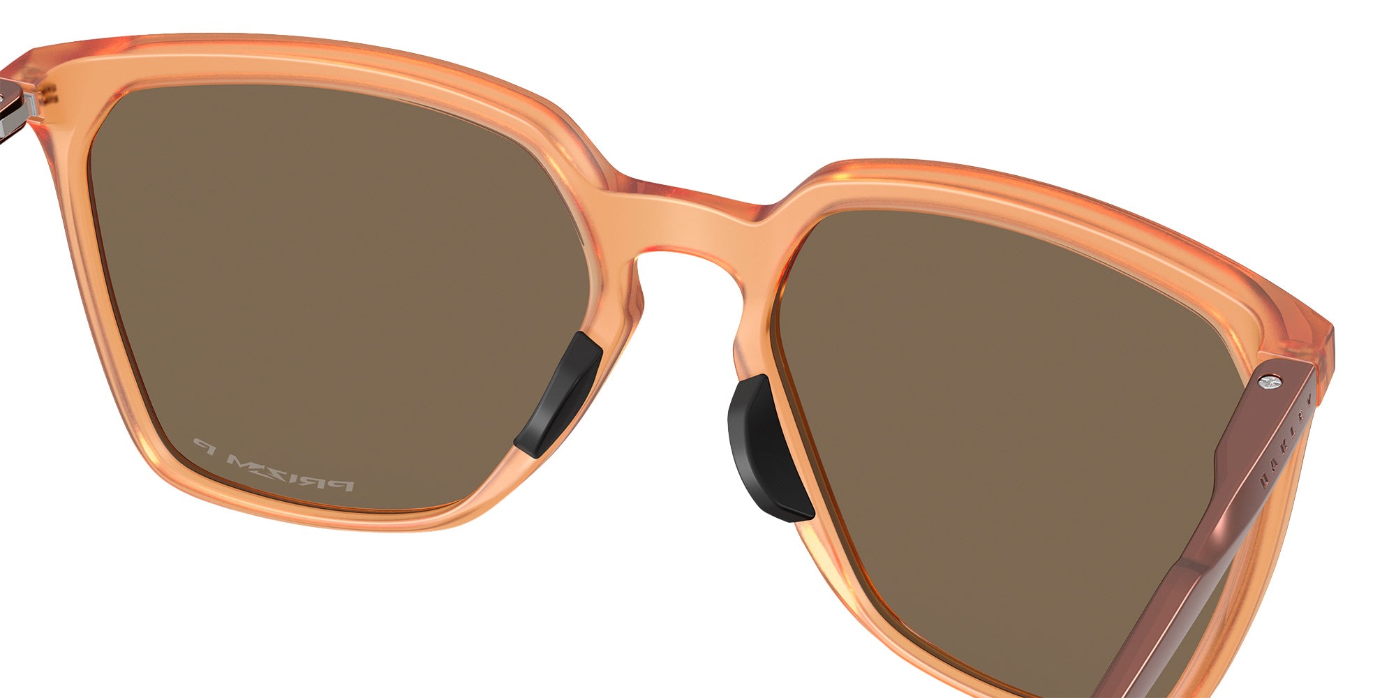 OAKLEY OO9480 Sielo SQ 948004 57 - Matte Transparent Ginger / Prizm Rose Gold Polarized Mirrored #id:oo9480948004_s:104135