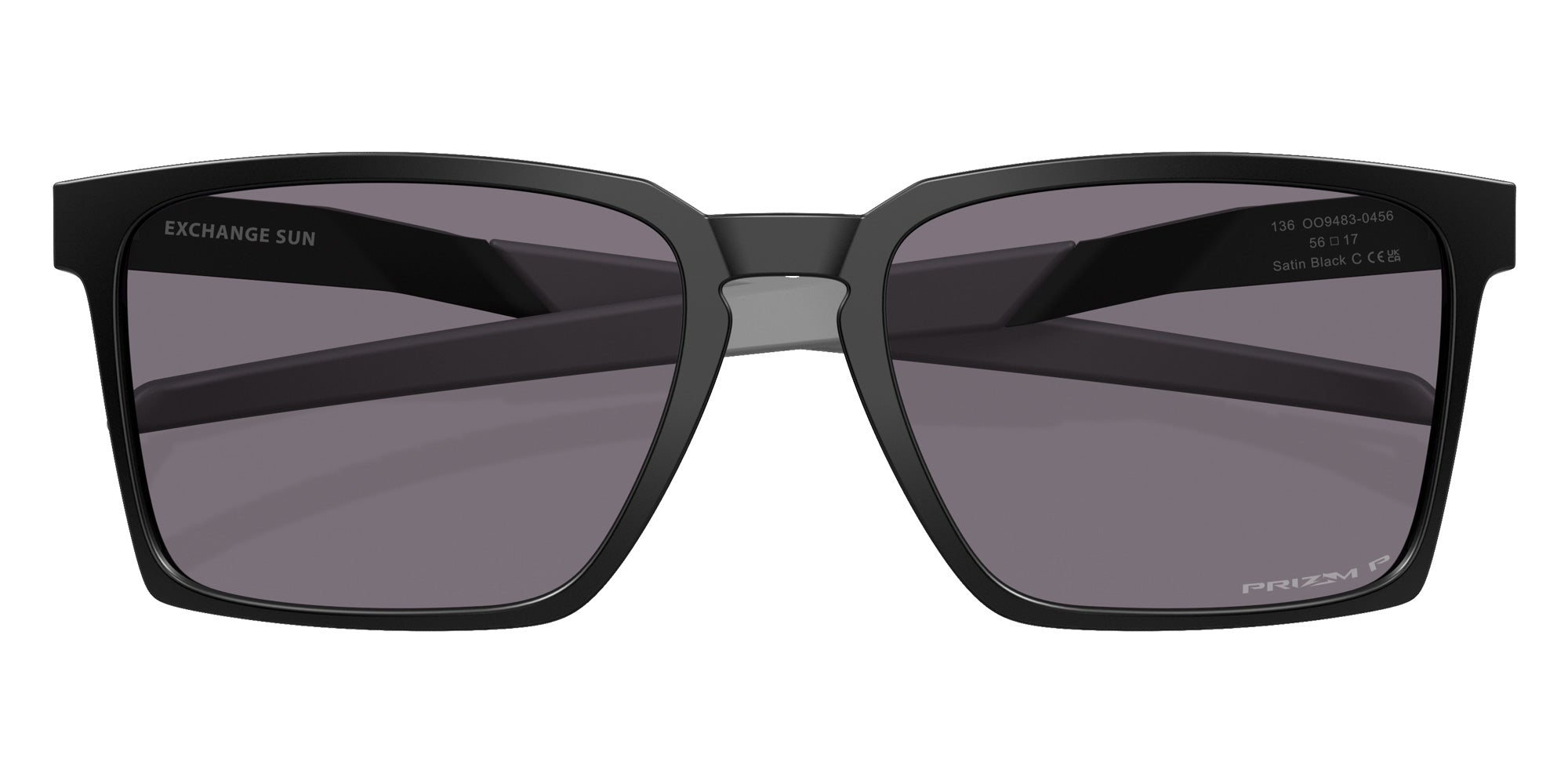 OAKLEY OO9483 Exchange Sun 948304 56 - Satin Black / Prizm Gray Polarized #id:oo9483948304_s:100120