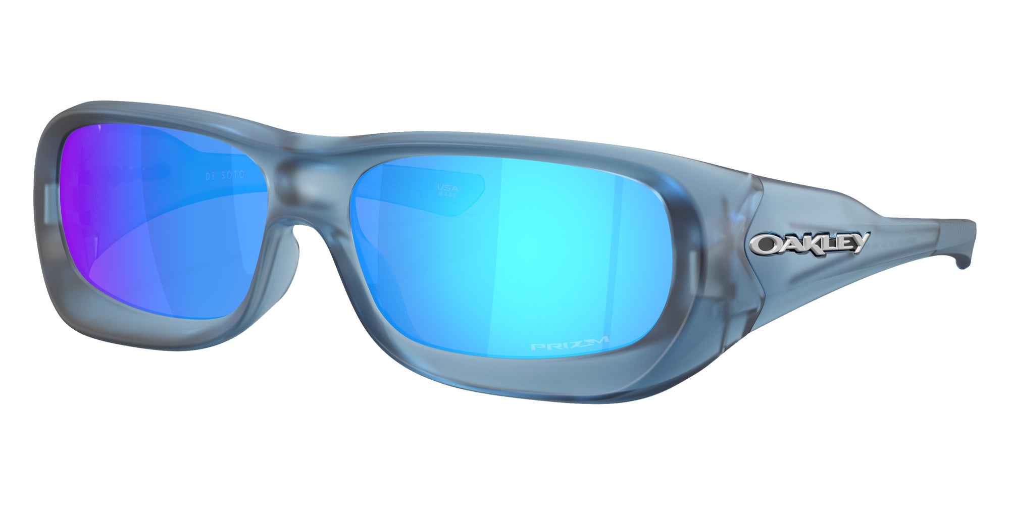 OAKLEY OO9494 De Soto 949404 59 - Matte Trans Stonewash / Prizm Sapphire Mirrored #id:oo9494949404_s:102105
