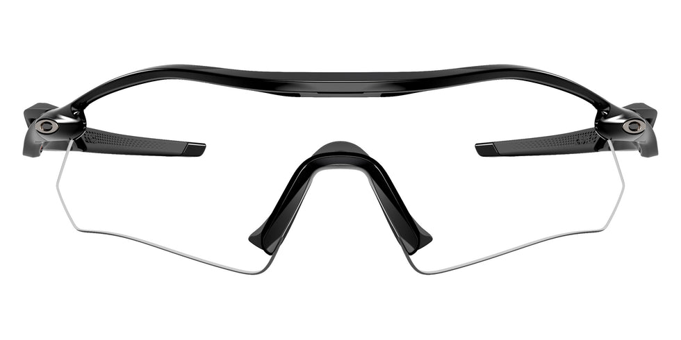 OAKLEY OO9495D Radar�� Plate��� 949502 136 - Polished Black / Clear to Black Iridium Photochromic Mirrored #id:oo9495d949502_s:100100