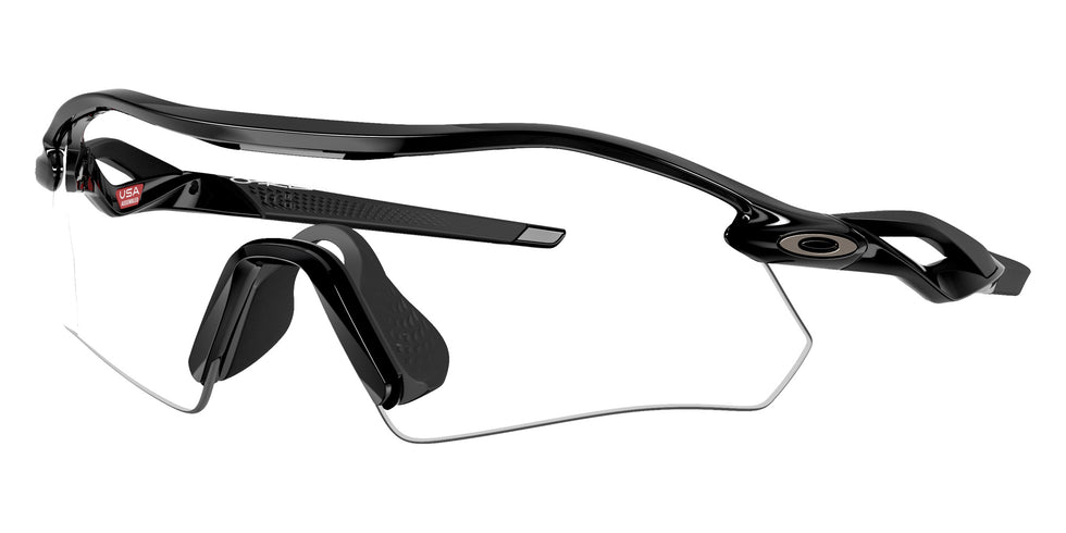 OAKLEY OO9495D Radar�� Plate��� 949502 136 - Polished Black / Clear to Black Iridium Photochromic Mirrored #id:oo9495d949502_s:100105