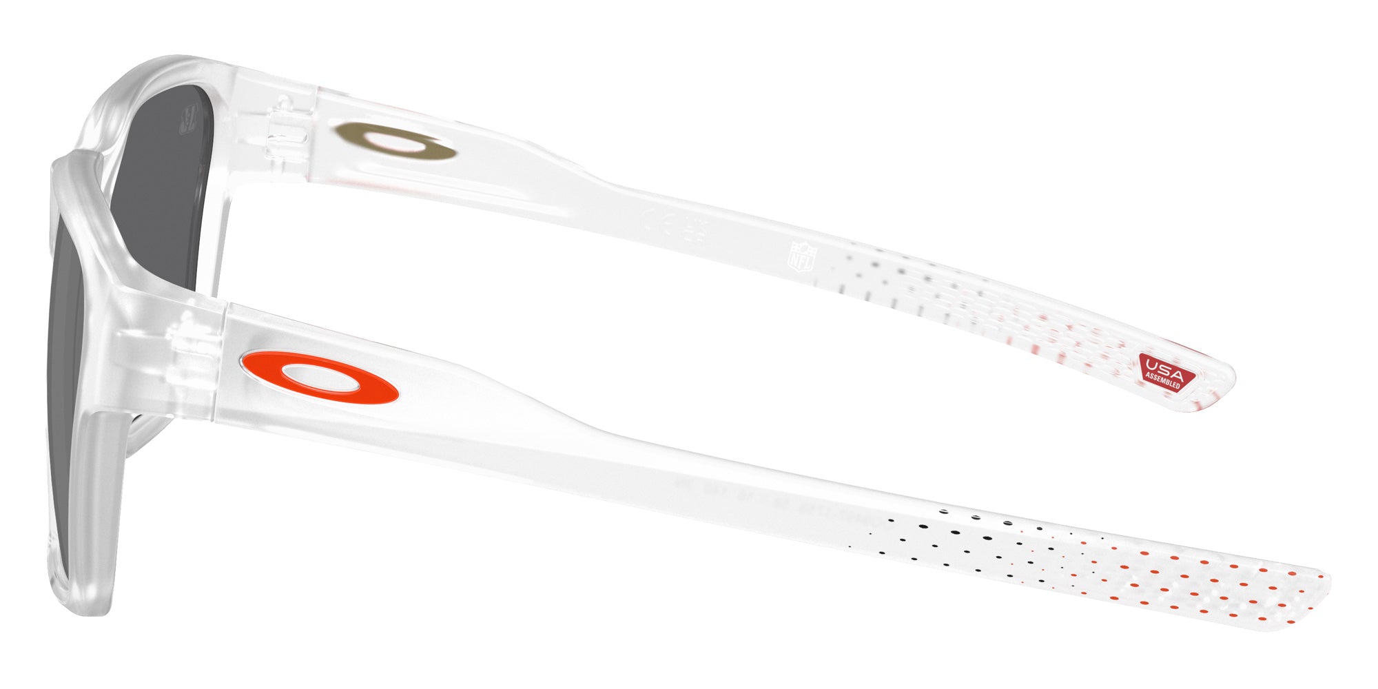 OAKLEY OO9497 Cincinnati Bengals Briza 949717 58 - Matte Clear #id:oo9497949717_s:100110