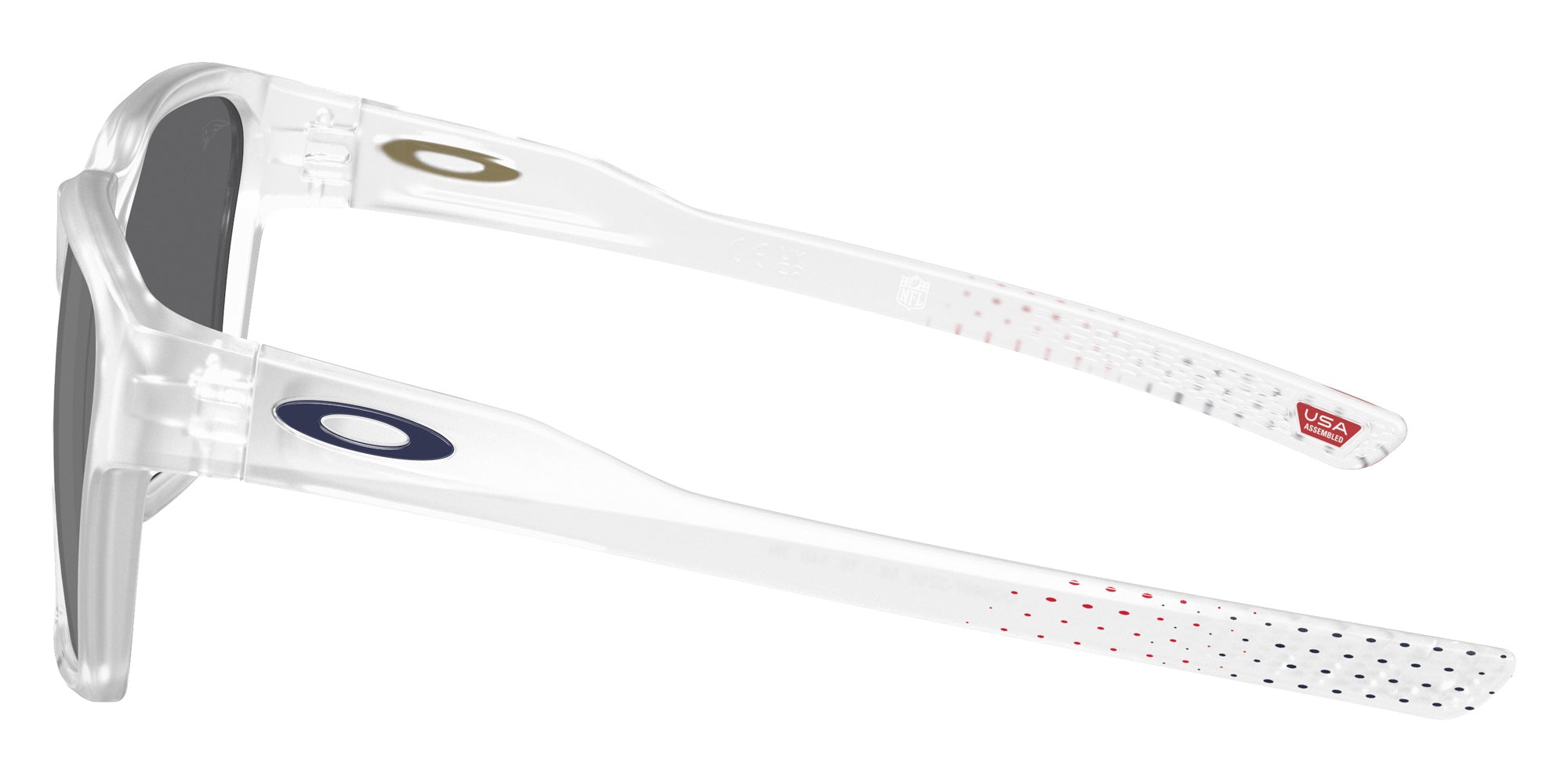 OAKLEY OO9497 New England Patriots Briza 949732 58 - Matte Clear #id:oo9497949732_s:100110