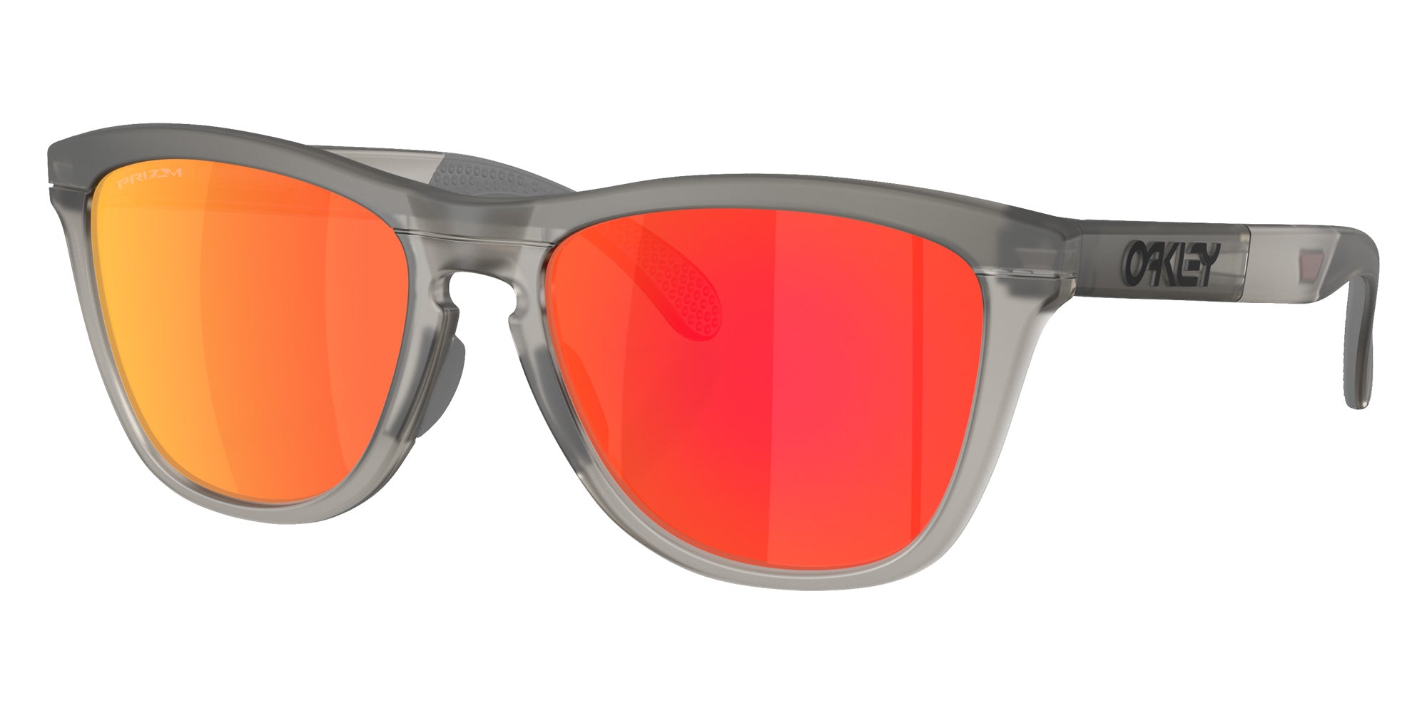 OAKLEY OO9503 Frogskins��� Range XL 950301 58 - Matte Gray Smoke/Gray Ink / Prizm Ruby Mirrored #id:oo9503950301_s:100105