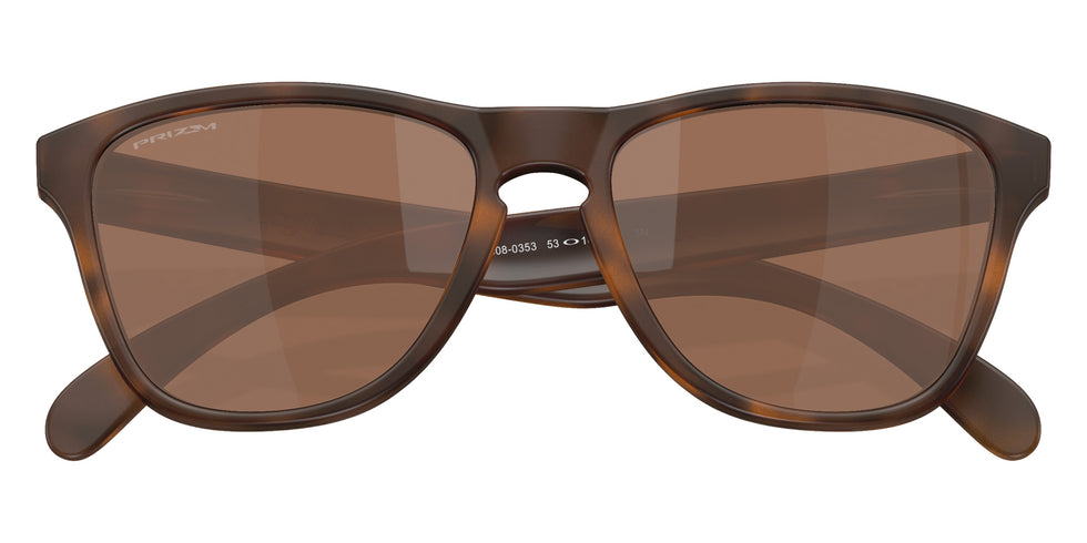 OAKLEY OO9508 Frogskins��� S 950803 53 - Matte Tortoise / Prizm Tungsten Mirrored #id:oo9508950803_s:102120