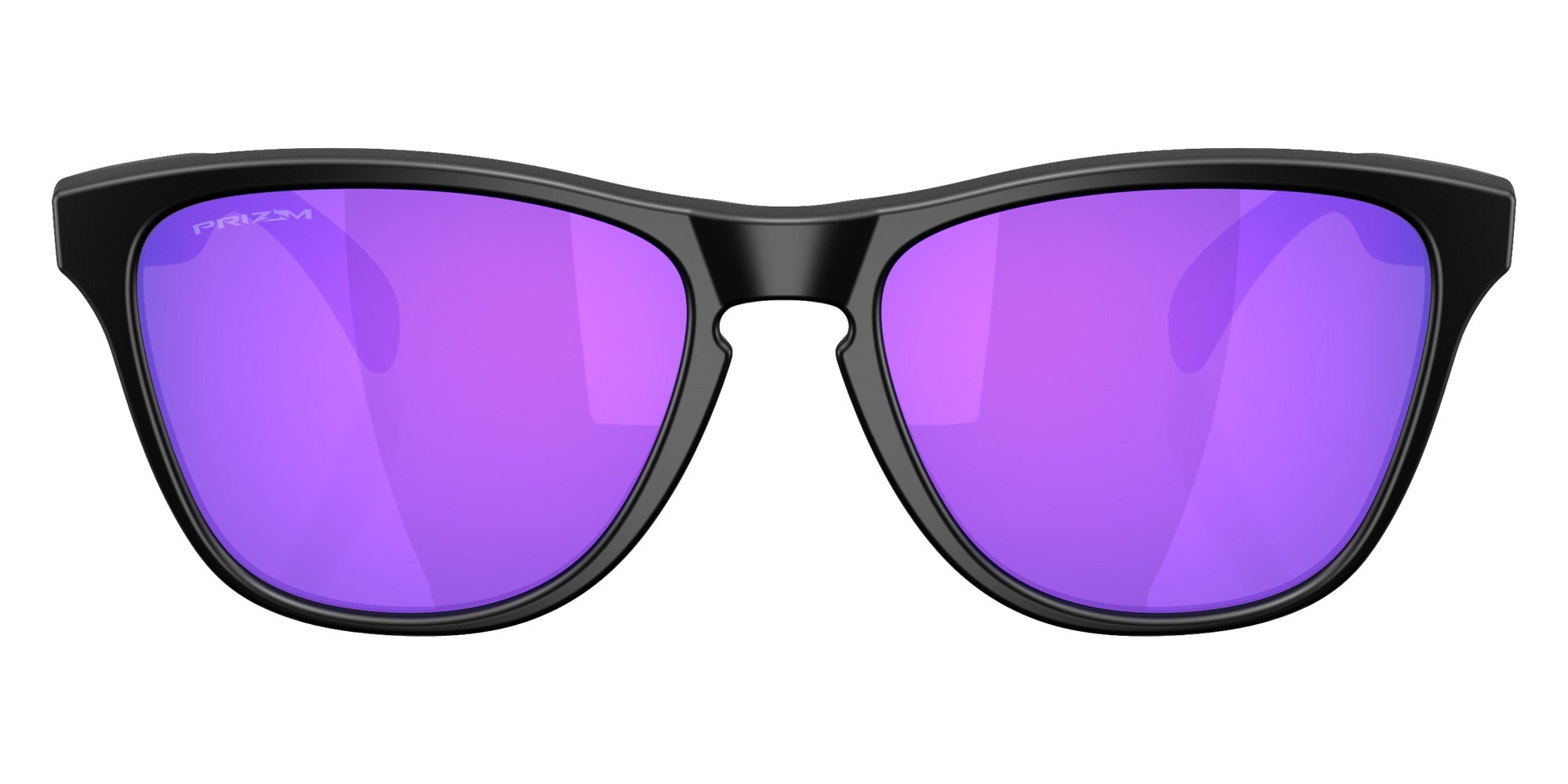 OAKLEY OO9508 Frogskins��� S 950804 53 - Matte Black / Prizm Violet Mirrored #id:oo9508950804_s:104100