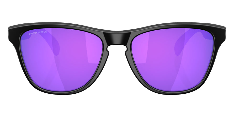 OAKLEY OO9508 Frogskins��� S 950804 53 - Matte Black / Prizm Violet Mirrored #id:oo9508950804_s:104100