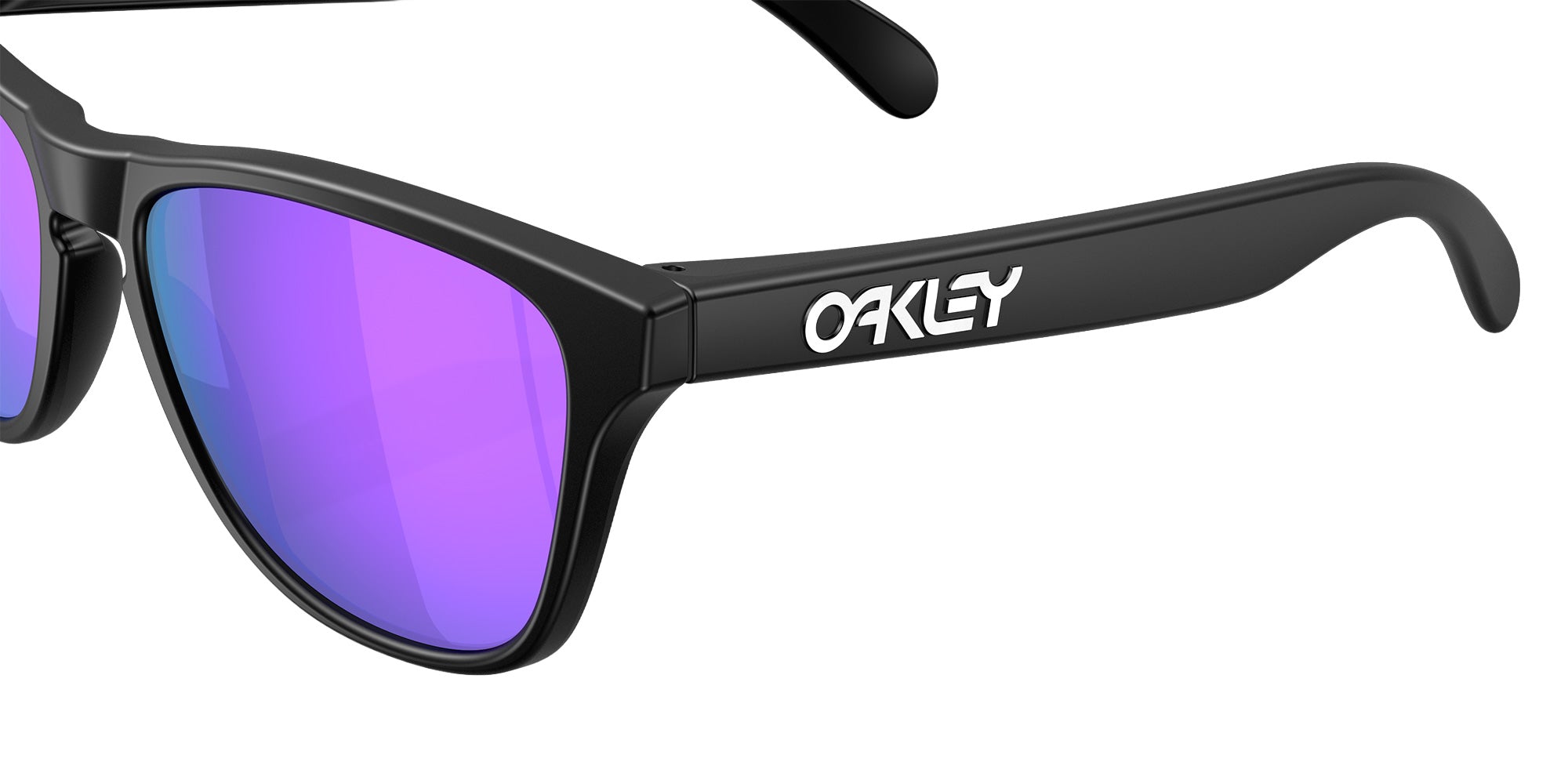 OAKLEY OO9508 Frogskins��� S 950804 53 - Matte Black / Prizm Violet Mirrored #id:oo9508950804_s:104130