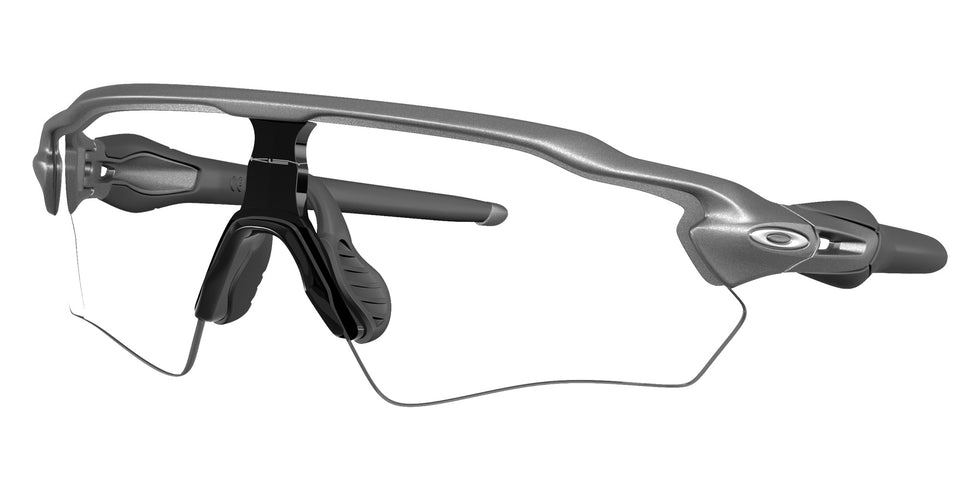 OAKLEY OO9510 Radar�� EV S Path 951008 130 - Steel / Clear to Black Iridium Photochromic Mirrored #id:oo9510951008_s:104105