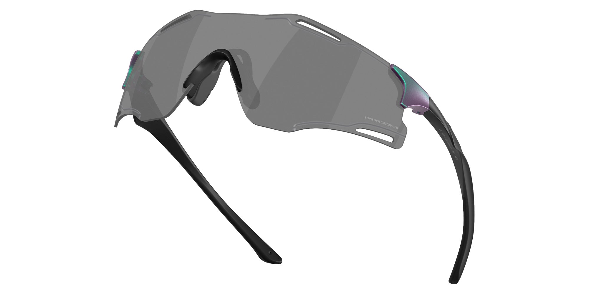OAKLEY OO9512D Cybr Zero Aura Collection 951207 139 - Matte Purple/Green Colorshift #id:oo9512d951207_s:100125