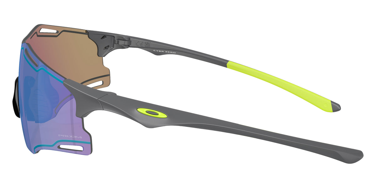 OAKLEY OO9512D Cybr Zero 951212 139 - Matte Carbon / Prizm Sapphire Mirrored #id:oo9512d951212_s:102110