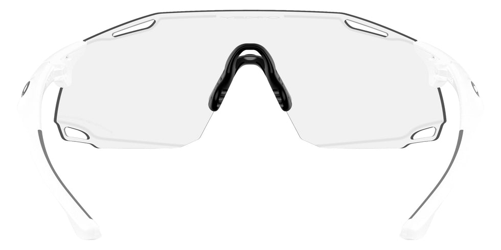 OAKLEY OO9513D Cybr Dyno 951301 139 - Matte White / Clear to Black Iridium Photochromic Mirrored #id:oo9513d951301_s:100115