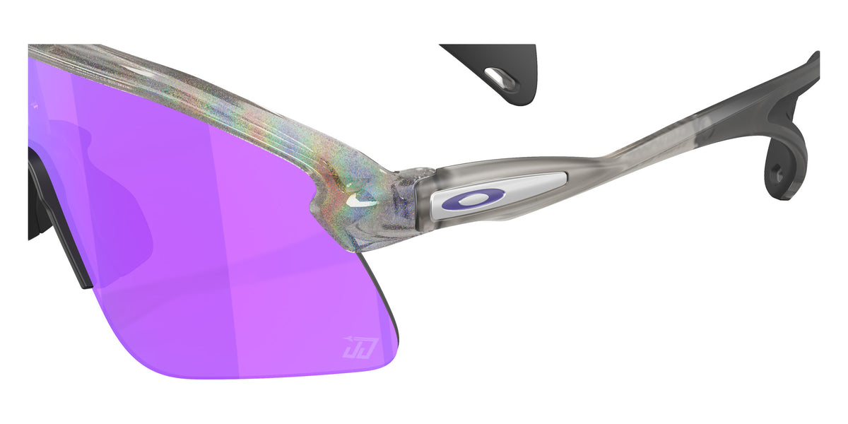 OAKLEY OO9518 Justin Jefferson Signature Series Stunt Devil S 951814 136 - Gray Ink Moondust / Prizm Violet Mirrored #id:oo9518951814_s:100125