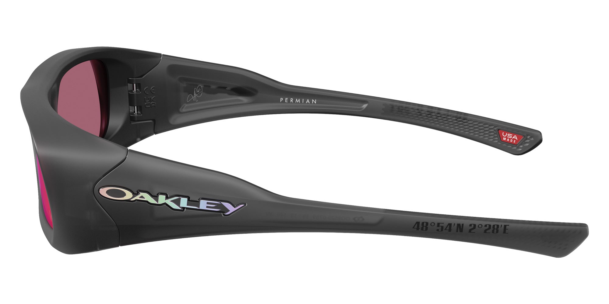 OAKLEY OO9520 Kylian Mbapp® Signature Series Permian 952007 59 - Matte Black Ink #id:oo9520952007_s:100110