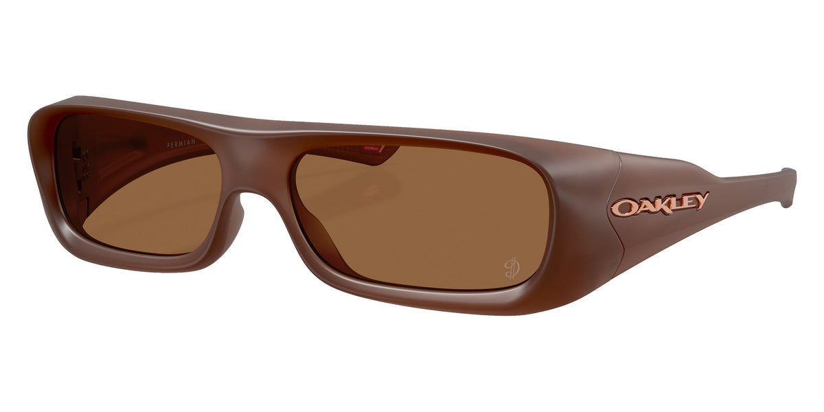 OAKLEY OO9520 Damian Lillard Signature Series Permian 952010 59 - Matte Transparent Mahogany / Prizm Bronze Gradient #id:oo9520952010_s:100105