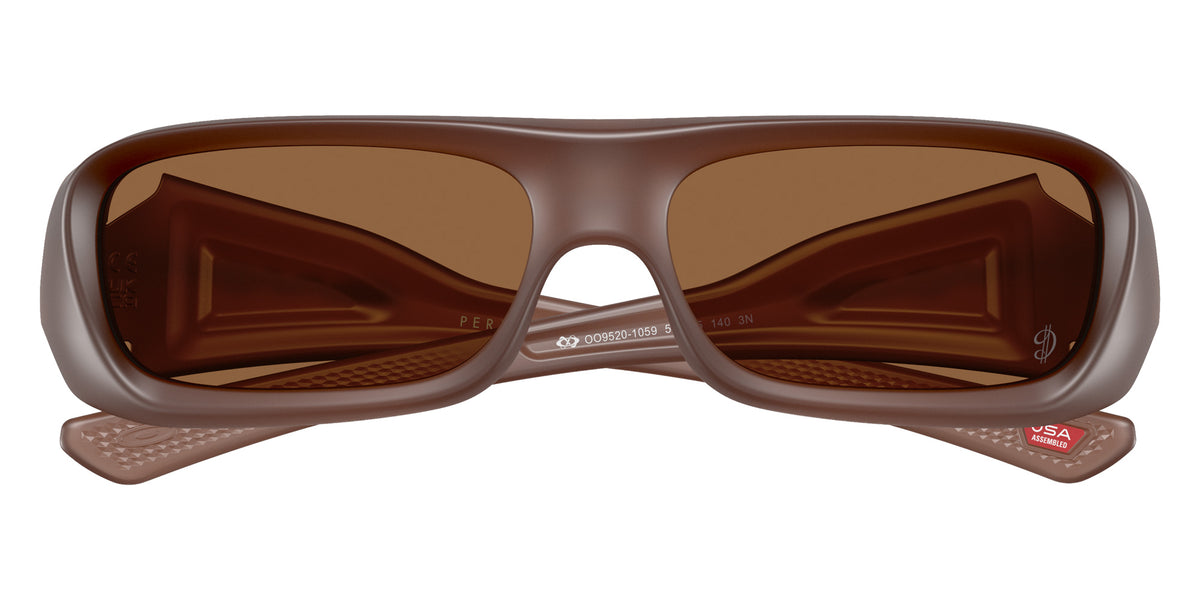 OAKLEY OO9520 Damian Lillard Signature Series Permian 952010 59 - Matte Transparent Mahogany / Prizm Bronze Gradient #id:oo9520952010_s:100135